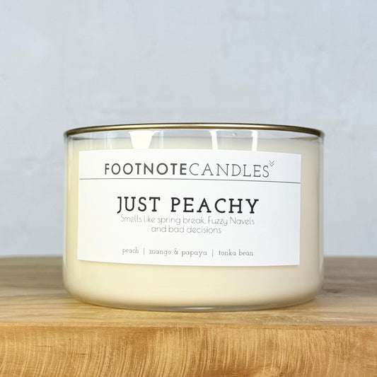 JUST PEACHY CANDLE