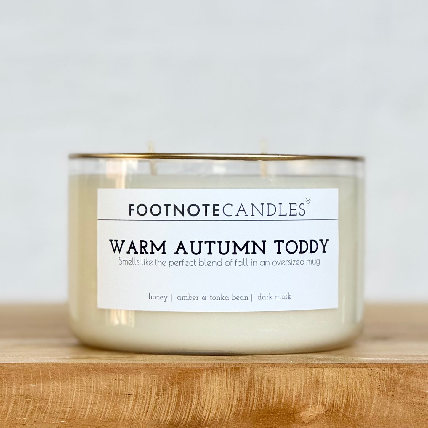 WARM AUTUMN TODDY CANDLE